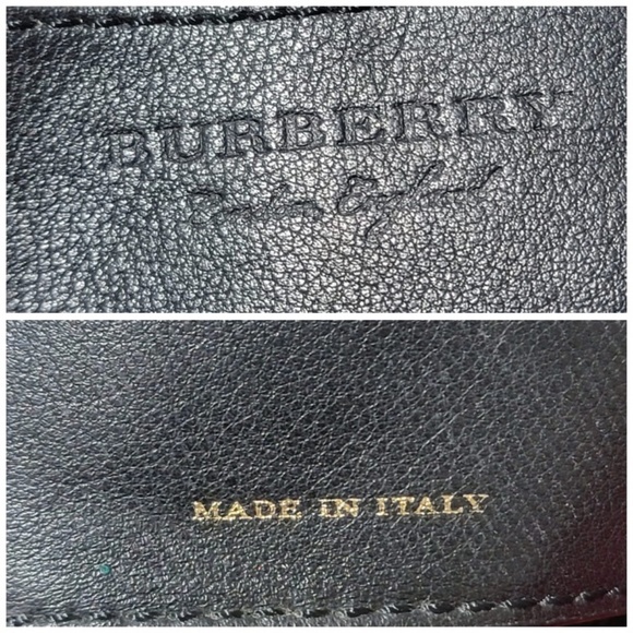Authentic BURBERRY Tartan Fabric and Leather Clutch/Pouch - Picture 10 of 12